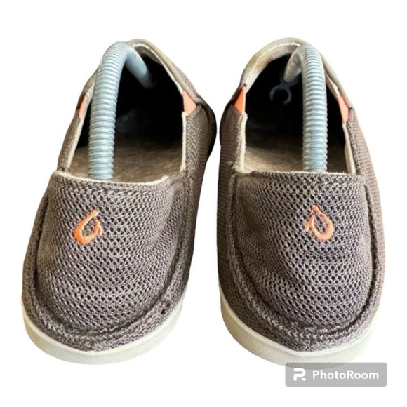 Olukai Waialua Mesh Slip-on Women’s Size 11 Casual Shoes Brown Loafer - Picture 4 of 7